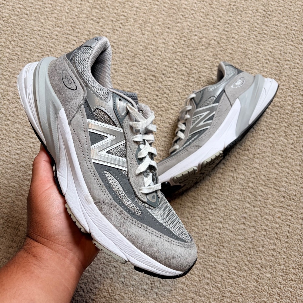 New Balance 990v6 Made in USA Grey Sneakers M990GL6 Mens 11 Narrow 2A